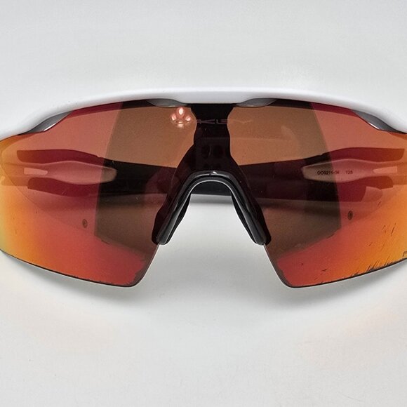 Oakley OO9211-04 Radar EV Pitch Polished White Frame Prizm Field Lens Sunglasses - Picture 12 of 16